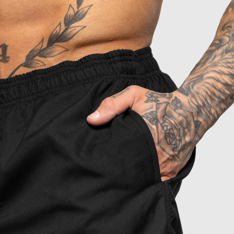 Férfi fürdőnadrág Iron Aesthetics Beach Mode, fekete · záber 7