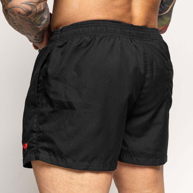 Férfi fürdőnadrág Iron Aesthetics Beach Mode, fekete · záber 6