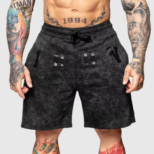 Férfi melegítősort College, washed black