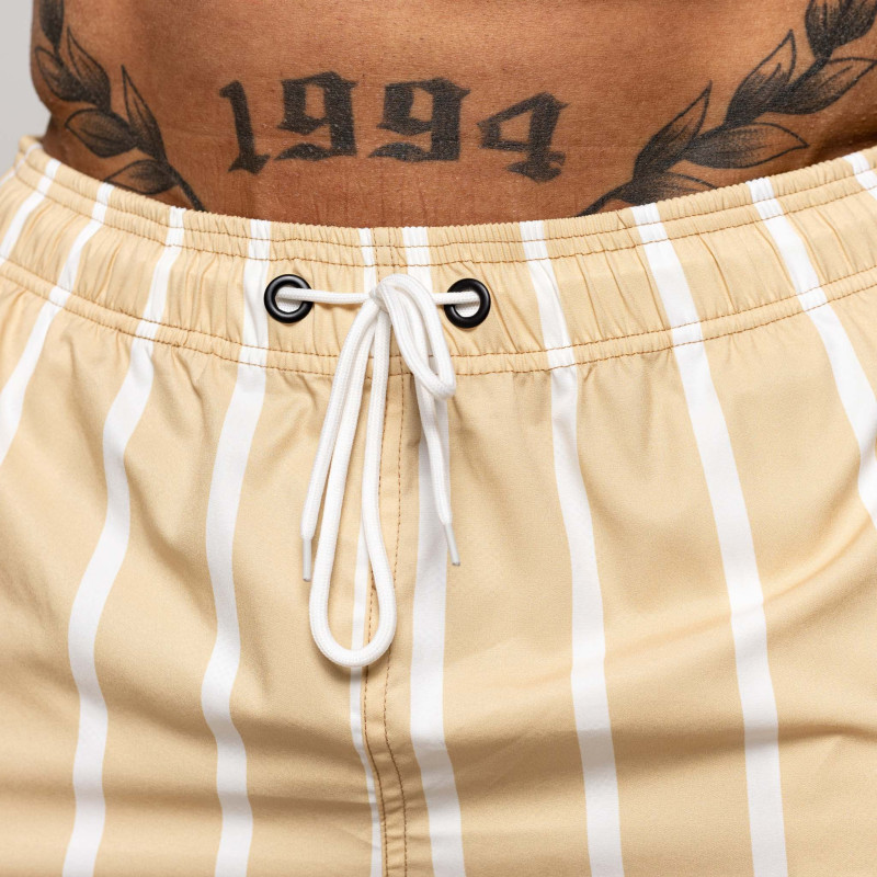 Férfi úszóshort Iron Aesthetics Boardwalk, bézs · záber 9