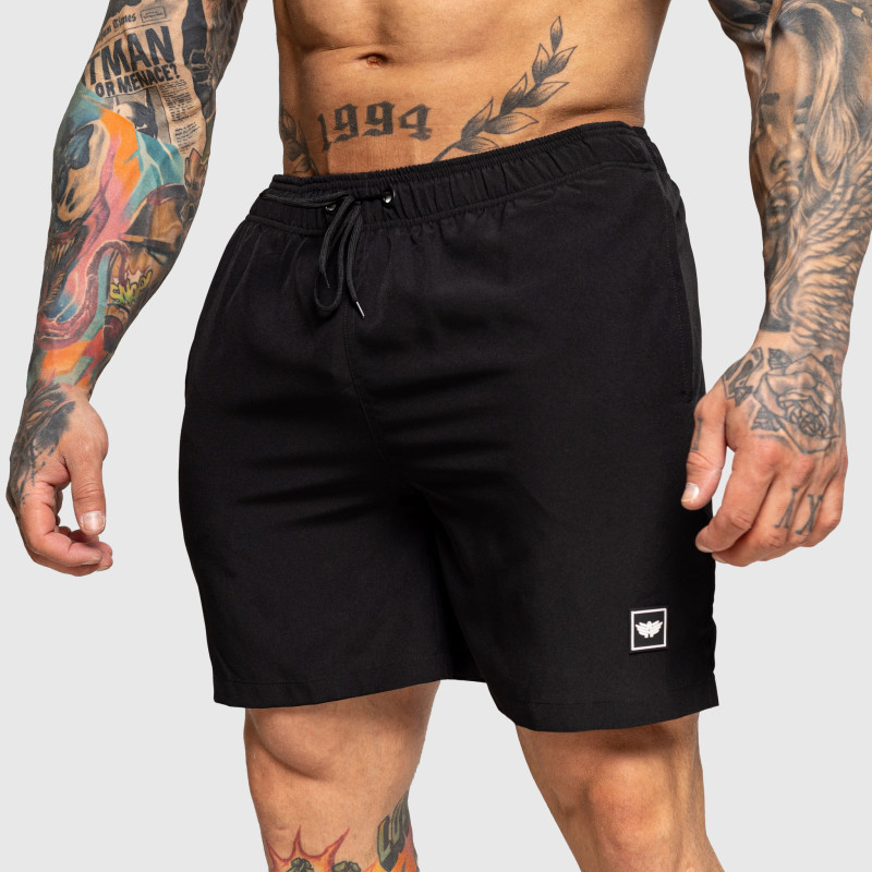 Férfi úszóshort Iron Aesthetics Boardwalk, fekete · záber 6