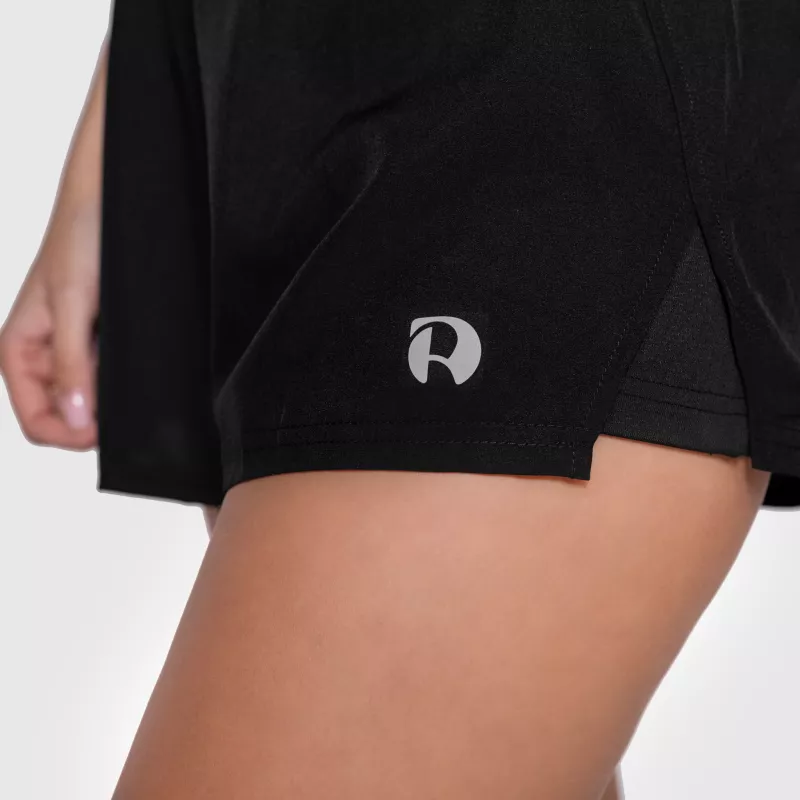 Női short Iron Aesthetics Athletic 2in1, fekete-10
