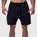 Férfi pamut short Iron Aesthetics Ambition, fekete