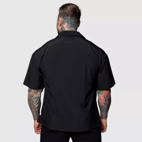 Oversized ing Iron Aesthetics Cuban, fekete
