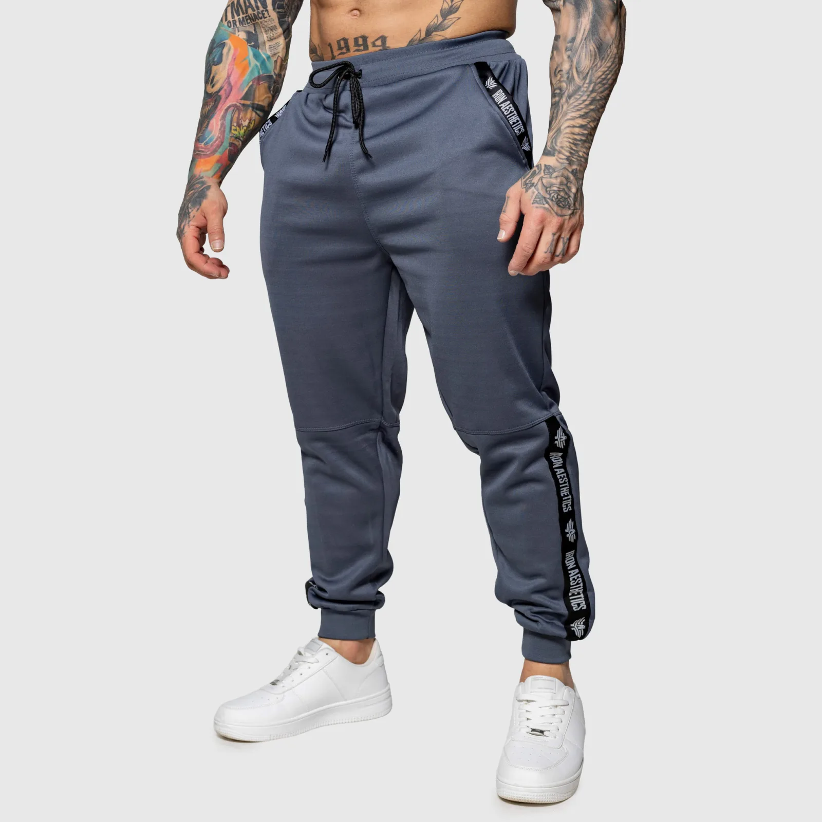 Jogger melegítő Iron Aesthetics Partial, szürke-1