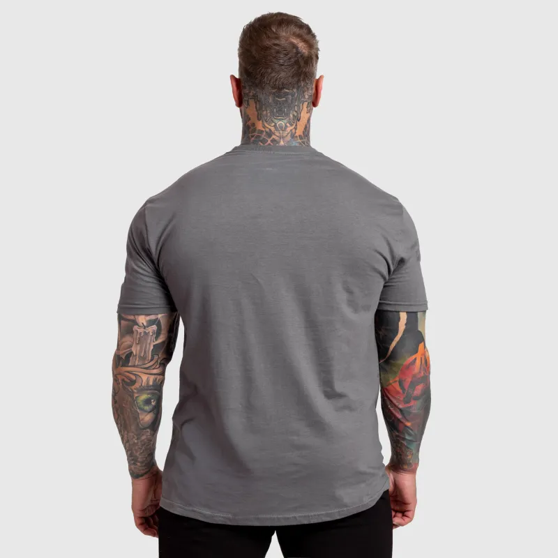 Férfi póló Iron Aesthetics Tactical, szürke-6