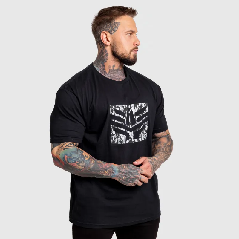Férfi póló Iron Aesthetics Tactical, fekete-3