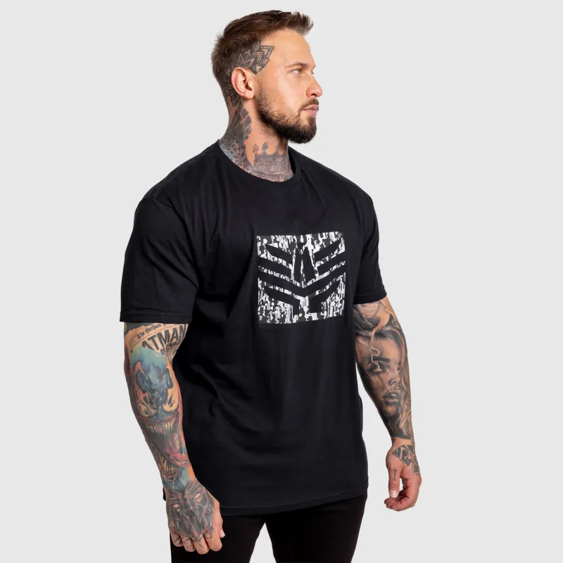 Férfi póló Iron Aesthetics Tactical, fekete-5
