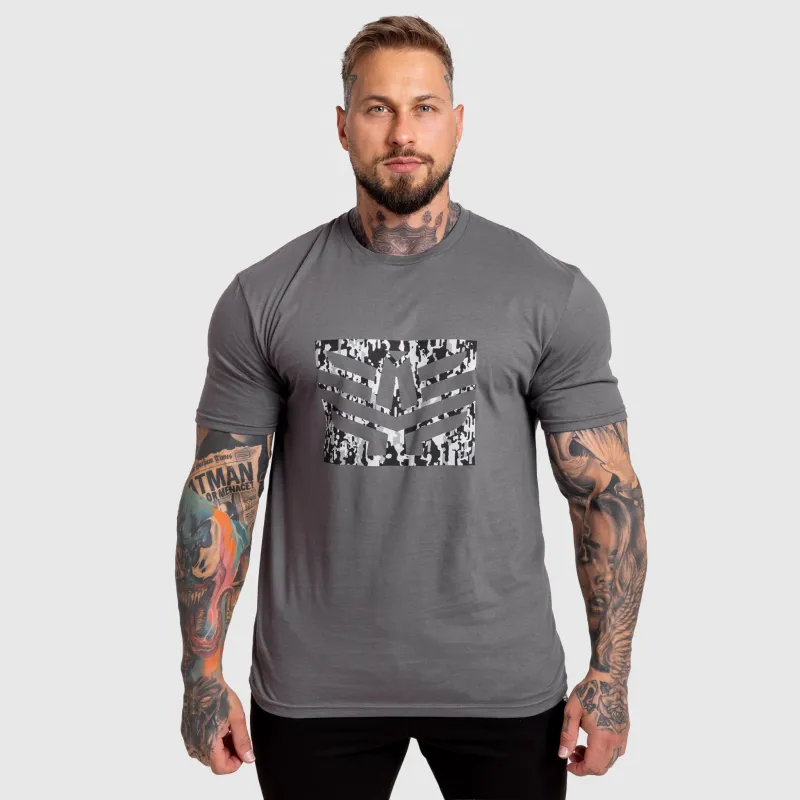 Férfi póló Iron Aesthetics Tactical, szürke-1