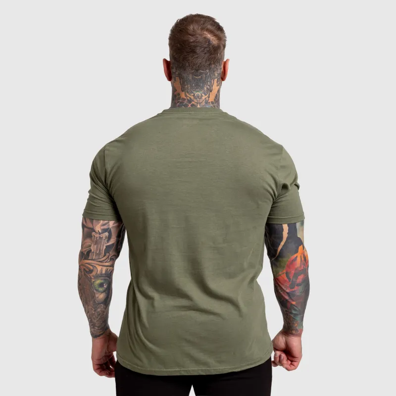 Férfi póló Iron Aesthetics Tactical, zöld-7