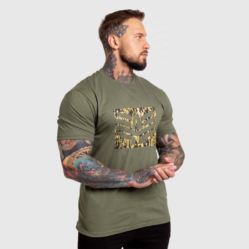 Férfi póló Iron Aesthetics Tactical, zöld · záber 6