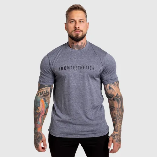 Férfi sportpóló Flow, navy
