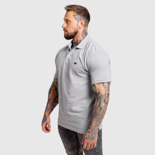 Férfi pólóing Iron Aesthetics Pique, szürke