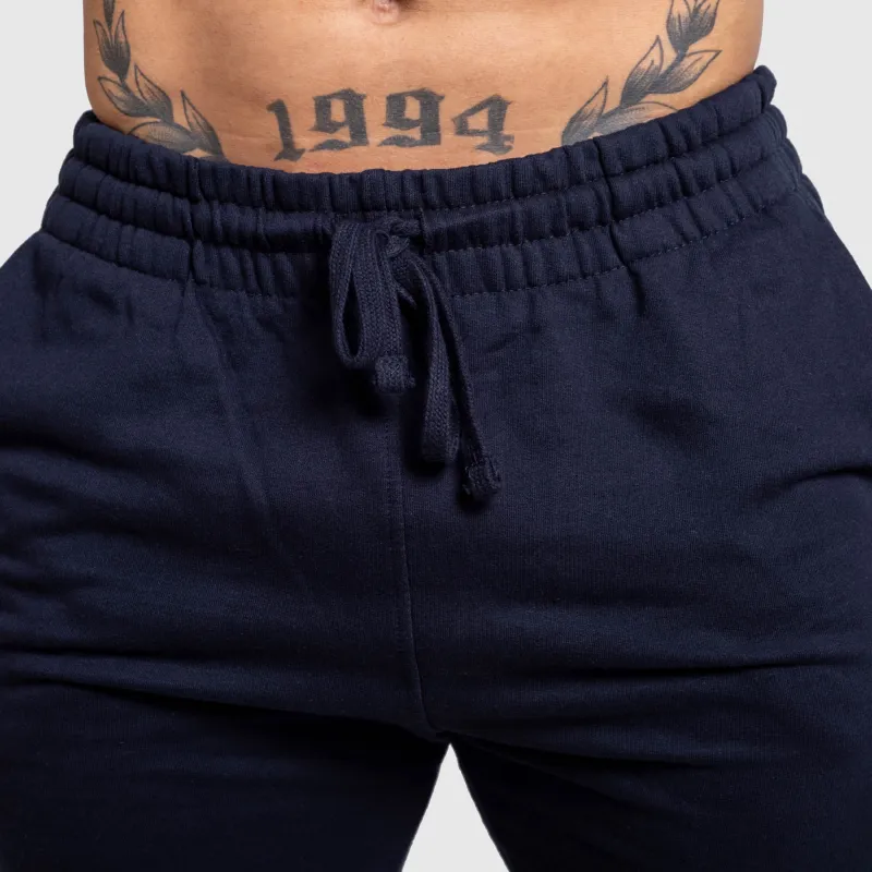 Férfi jogger melegítőnadrág Iron Aesthetics Snap, navy-8