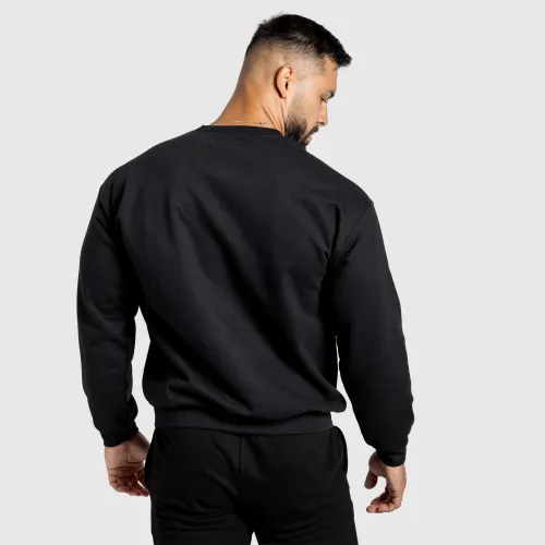 Férfi pulóver Iron Aesthetics Unit, fekete