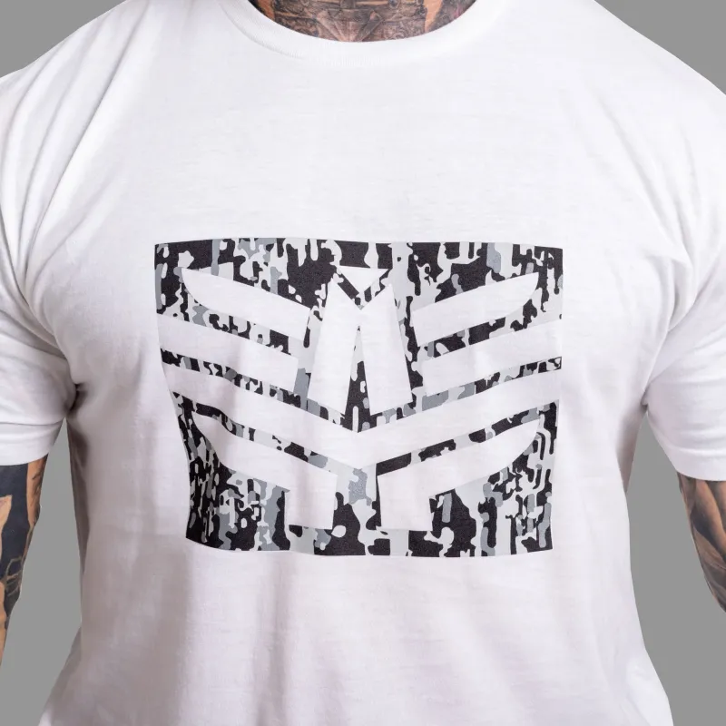 Férfi póló Iron Aesthetics Tactical, fehér-2