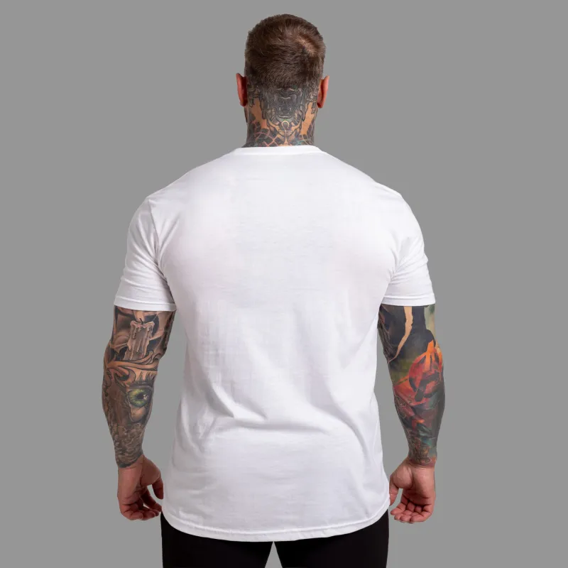 Férfi póló Iron Aesthetics Tactical, fehér-6