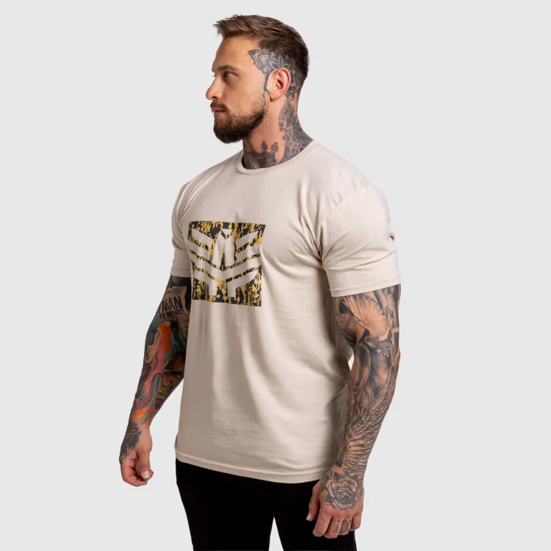 Férfi póló Iron Aesthetics Tactical, sand-4