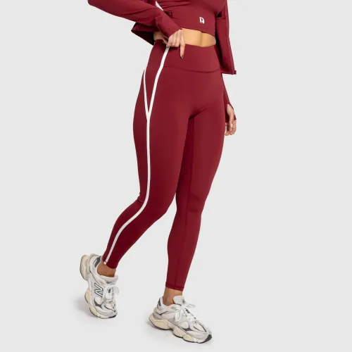 Női leggings Iron Aesthetics Define, bordó