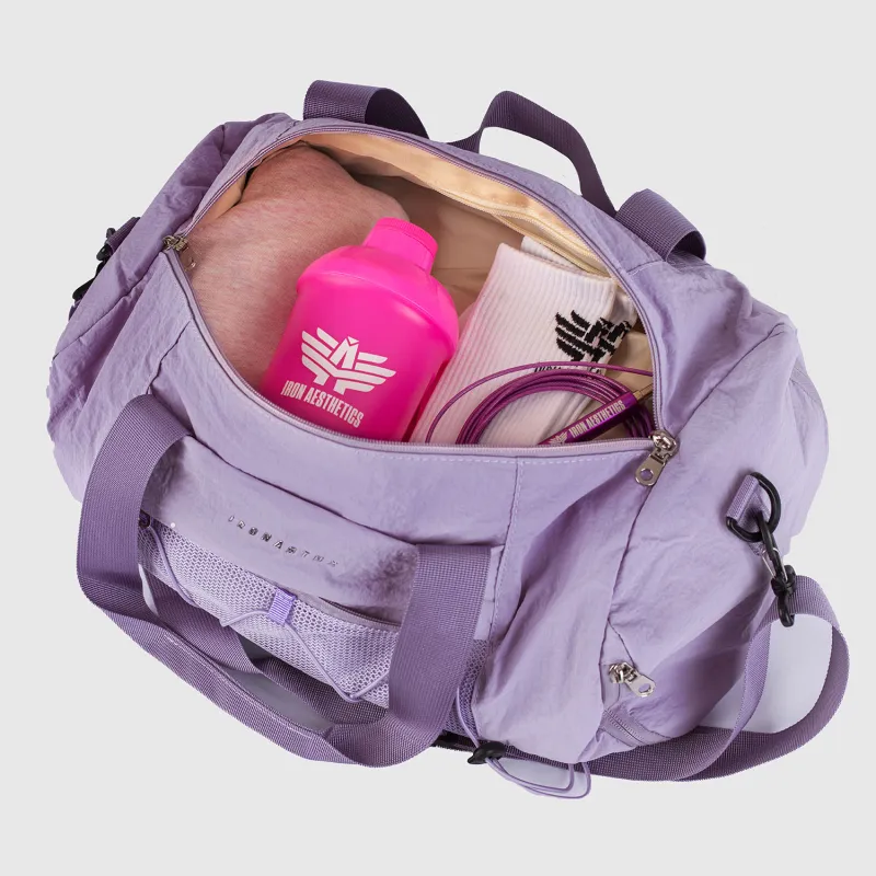 Sporttáska Iron Aesthetics Gym Bunny, lila-3