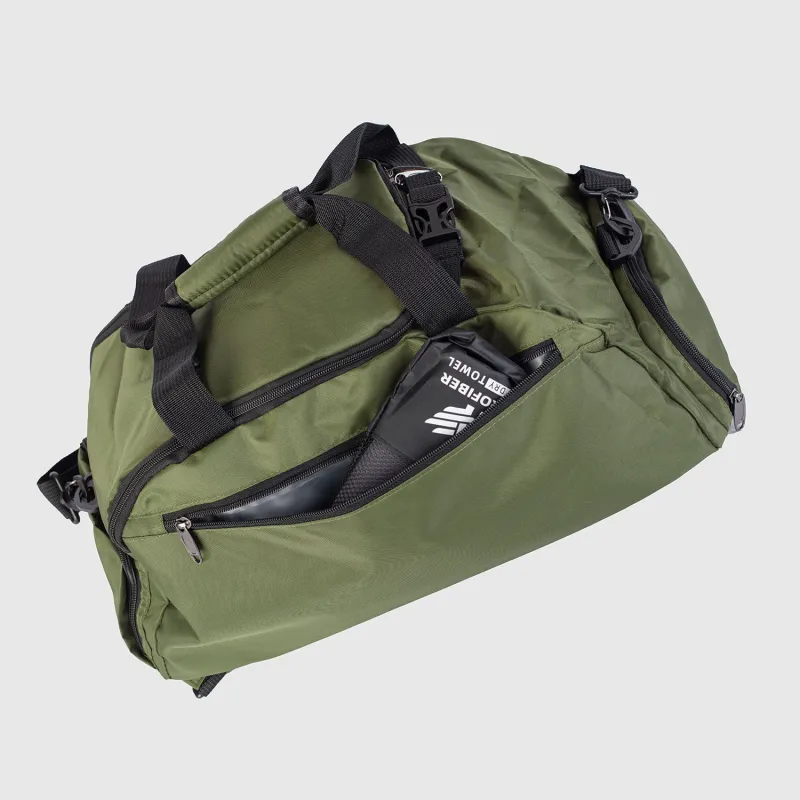 Sporttáska Iron Aesthetics FitKit 2in1, zöld-8