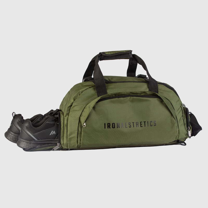 Sporttáska Iron Aesthetics FitKit 2in1, zöld · záber 7