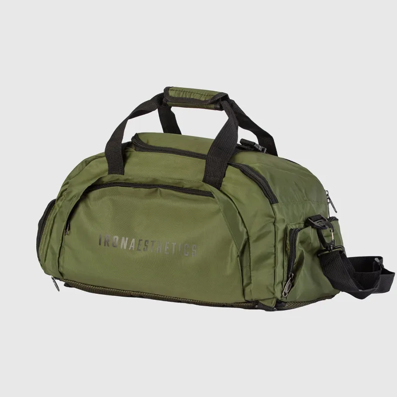 Sporttáska Iron Aesthetics FitKit 2in1, zöld-3