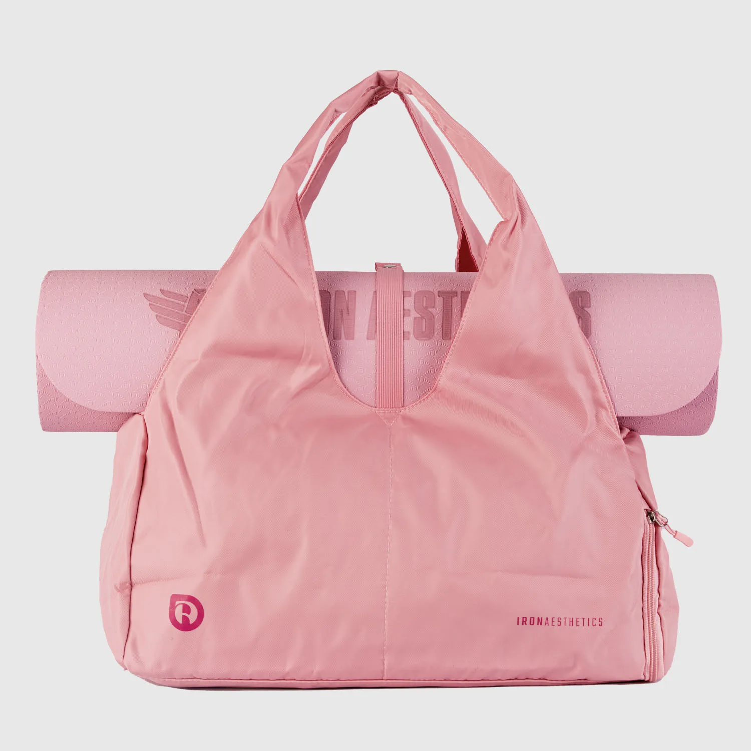 Jóga táska Iron Aesthetics Asana, rózsaszín-1