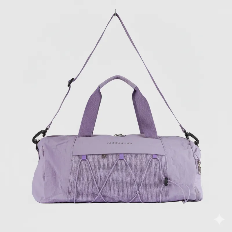 Sporttáska Iron Aesthetics Gym Bunny, lila-1