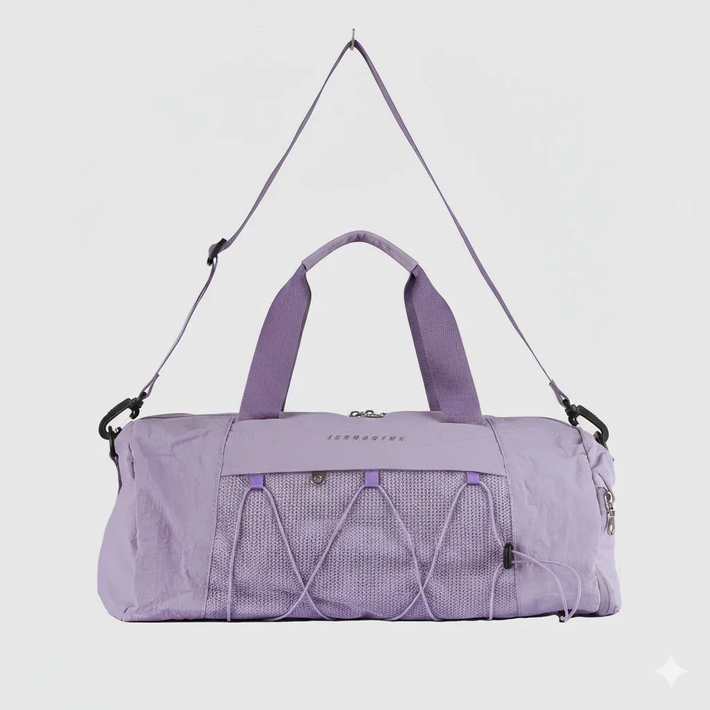 Sporttáska Iron Aesthetics Gym Bunny, lila-1