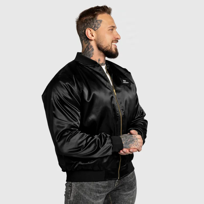 Bomber dzseki Iron Aesthetics Maverick, fekete-8