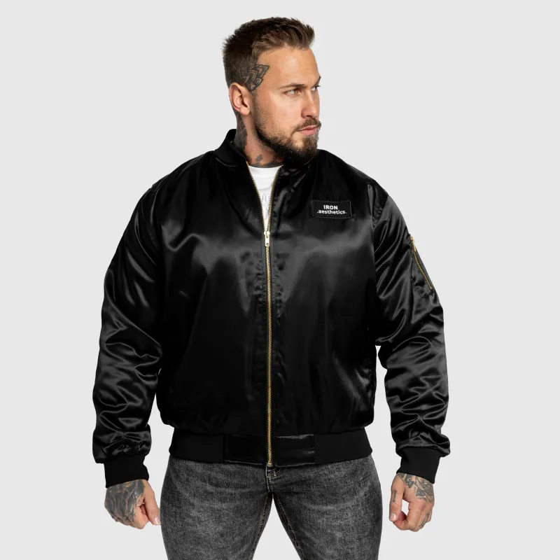 Bomber dzseki Iron Aesthetics Maverick, fekete-2
