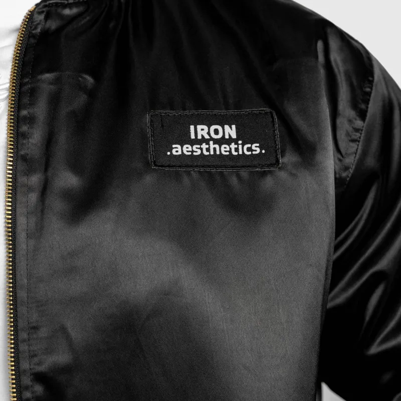 Bomber dzseki Iron Aesthetics Maverick, fekete-11