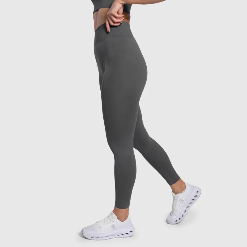Női leggings Iron Aesthetics Ultimate, szürke-8