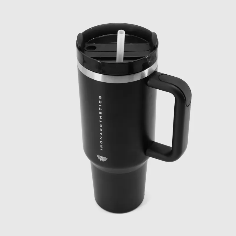 Rozsdamentes thermo pohár Iron Aesthetics City Tumbler 1200 ml, fekete-3