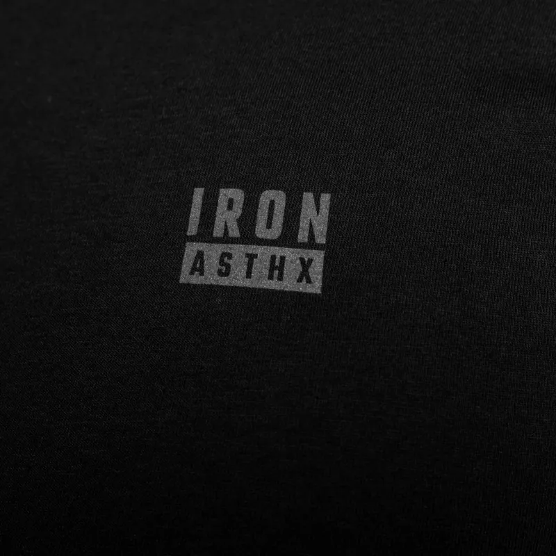 Férfi póló Iron Aesthetics Blackout, fekete-11