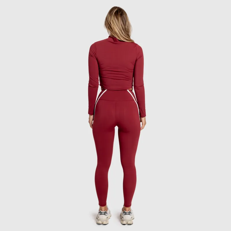 Fitness szett Iron Aesthetics Define, bordó-4