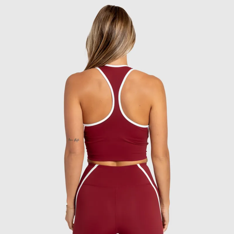 Fitness szett Iron Aesthetics Define, bordó-15