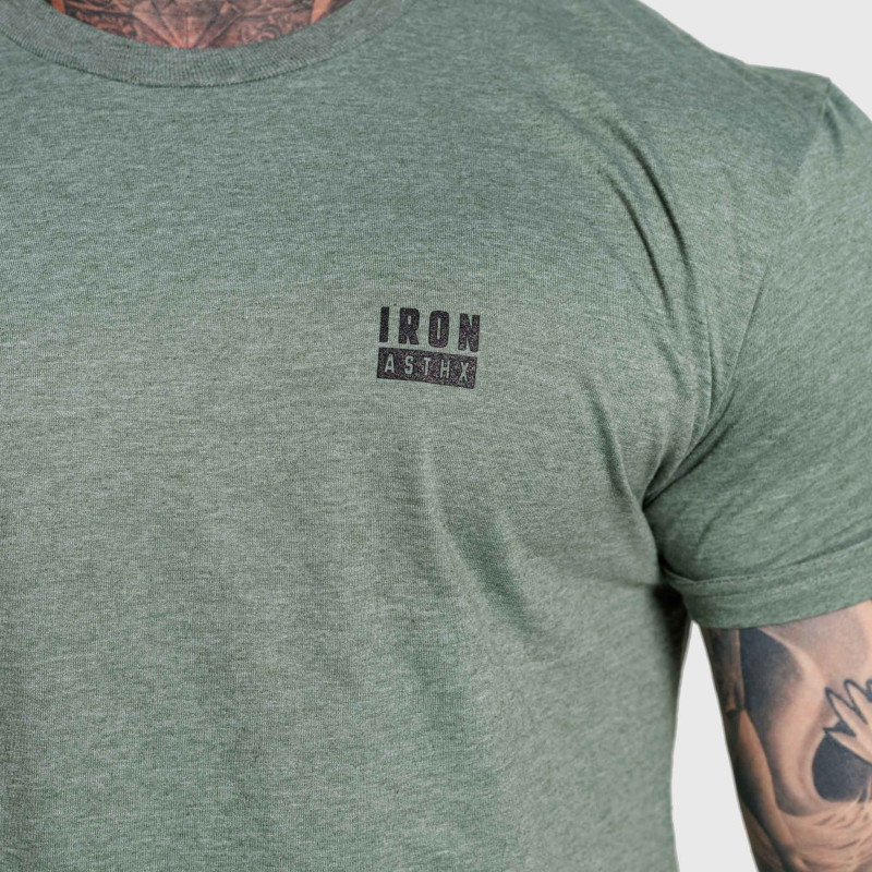 Férfi póló Iron Aesthetics Blackout, zöld · záber 9