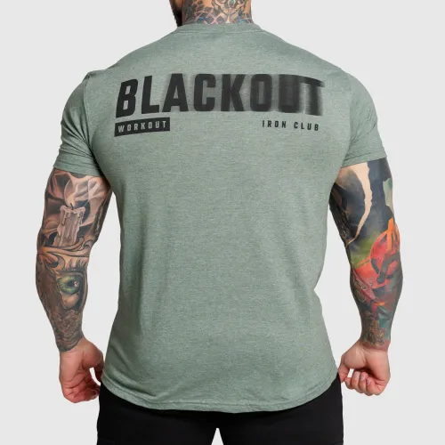 Férfi póló Iron Aesthetics Blackout, zöld