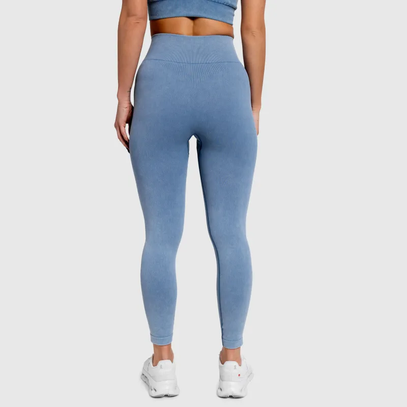 Női leggings Iron Aesthetics Faded, washed blue-6
