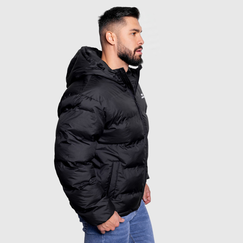 Férfi dzseki Iron Aesthetics Zenit Puffer, fekete · záber 7