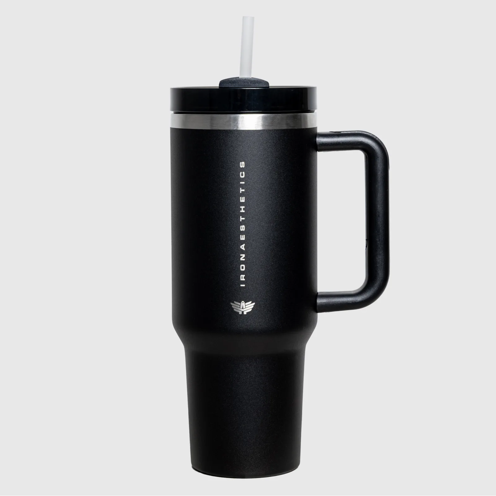 Rozsdamentes thermo pohár Iron Aesthetics City Tumbler 1200 ml, fekete-1