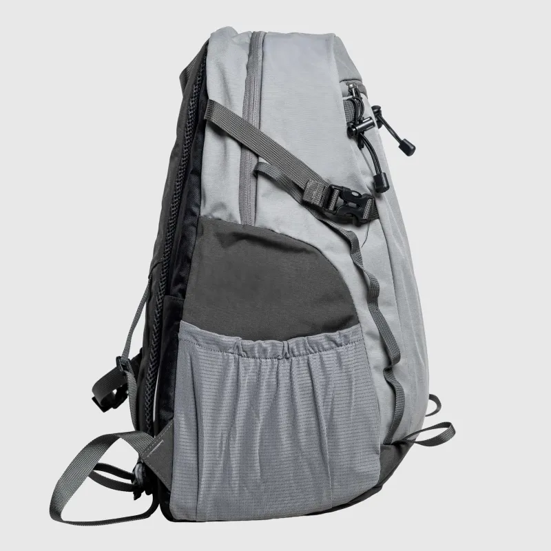 Hátizsák Iron Aesthetics Hiker, szürke-6