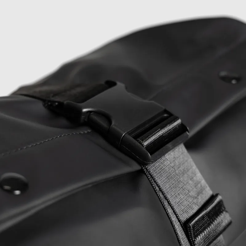 Rolltop hátizsák Iron Aesthetics Urban Pro, fekete-7
