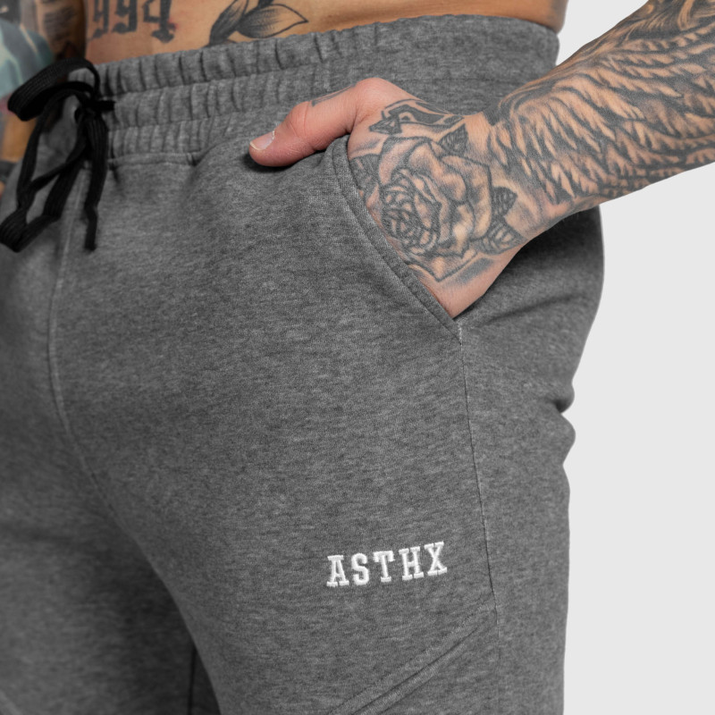 Férfi melegítőnadrág Iron Aesthetics ASTHX, szürke · záber 9