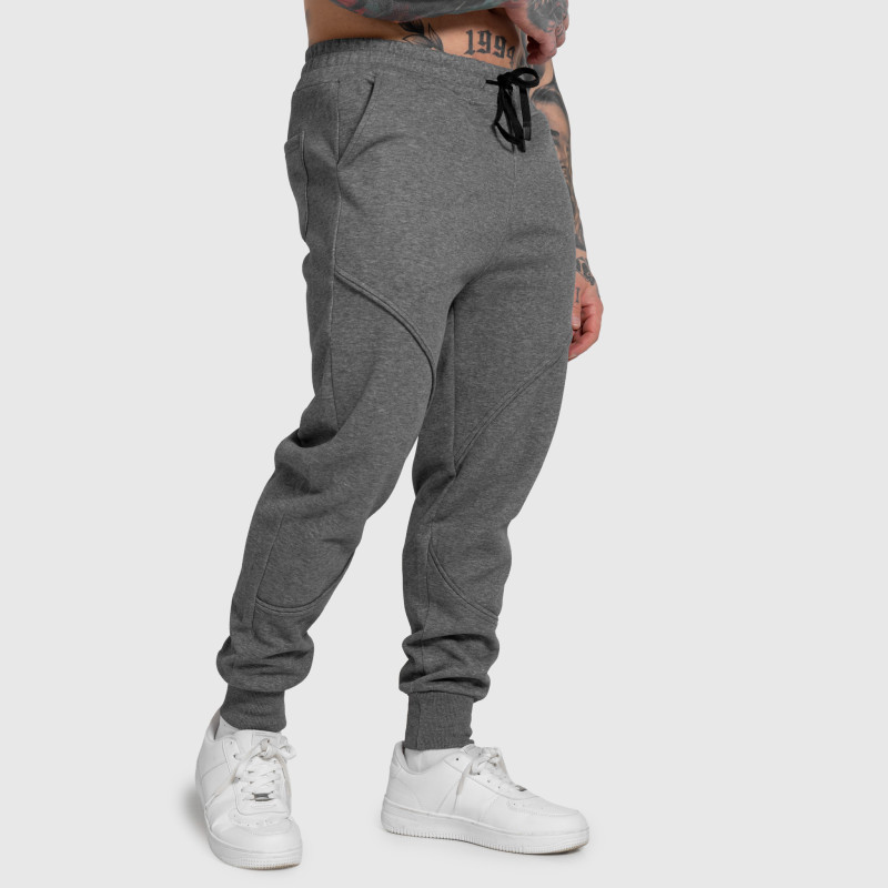 Férfi melegítőnadrág Iron Aesthetics ASTHX, szürke · záber 7