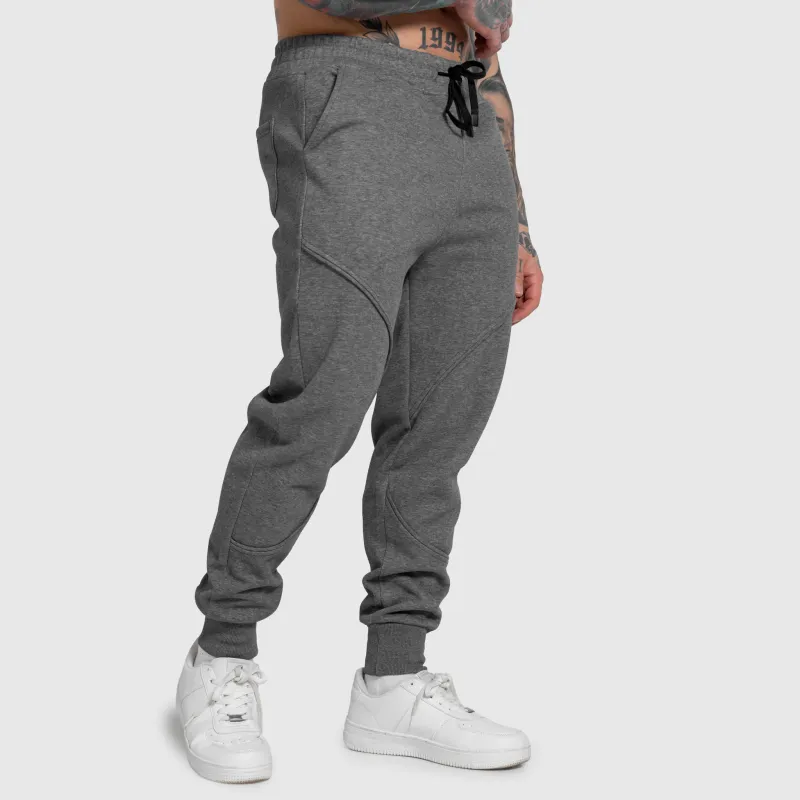Férfi melegítőnadrág Iron Aesthetics ASTHX, szürke-7