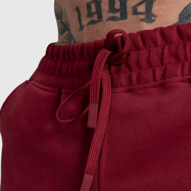 Férfi melegítőnadrág Iron Aesthetics ASTHX, bordó · záber 7