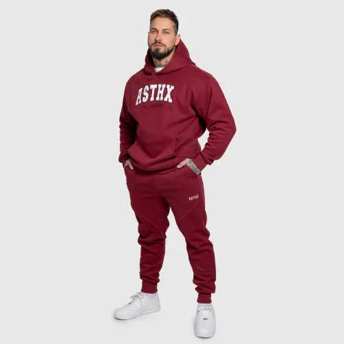 Melegítőszett Iron Aesthetics ASTHX, bordó
